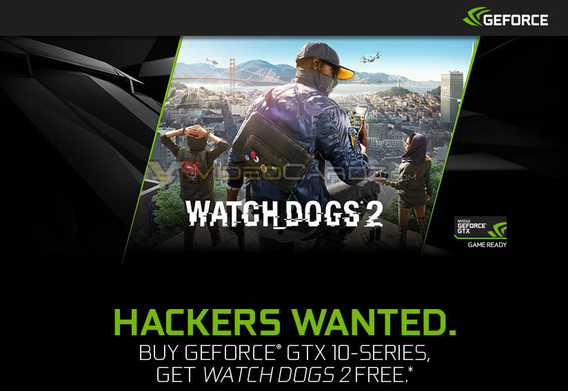 NVIDIA GeForce GTX1080 GTX1070 Watch Dogs 2