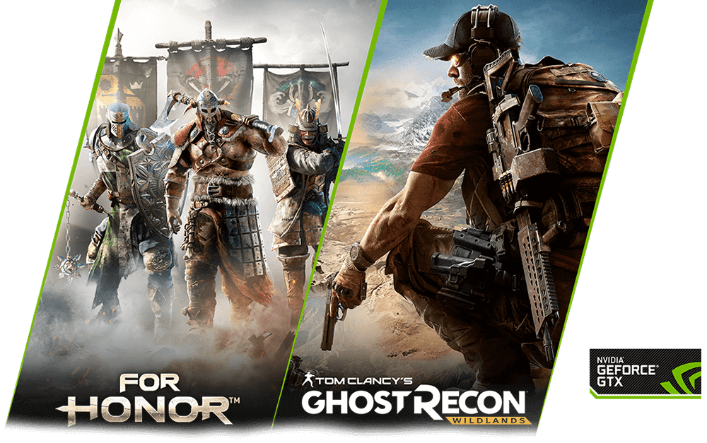For Honor Tom Clancy's Ghost Recon Wildlands NVIDIA