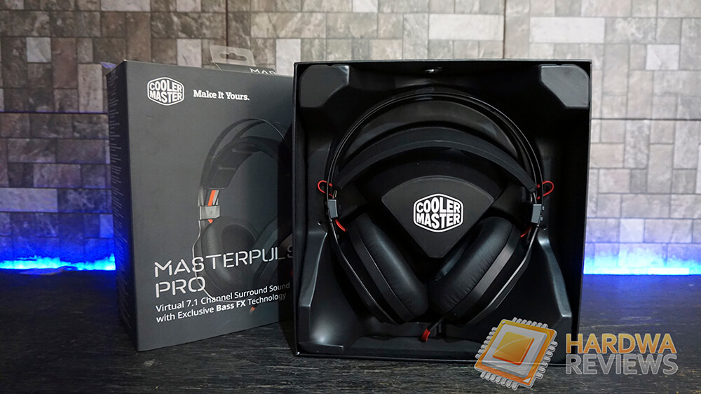 Cooler Master MasterPulse Pro 7.1 Headset Bass FX