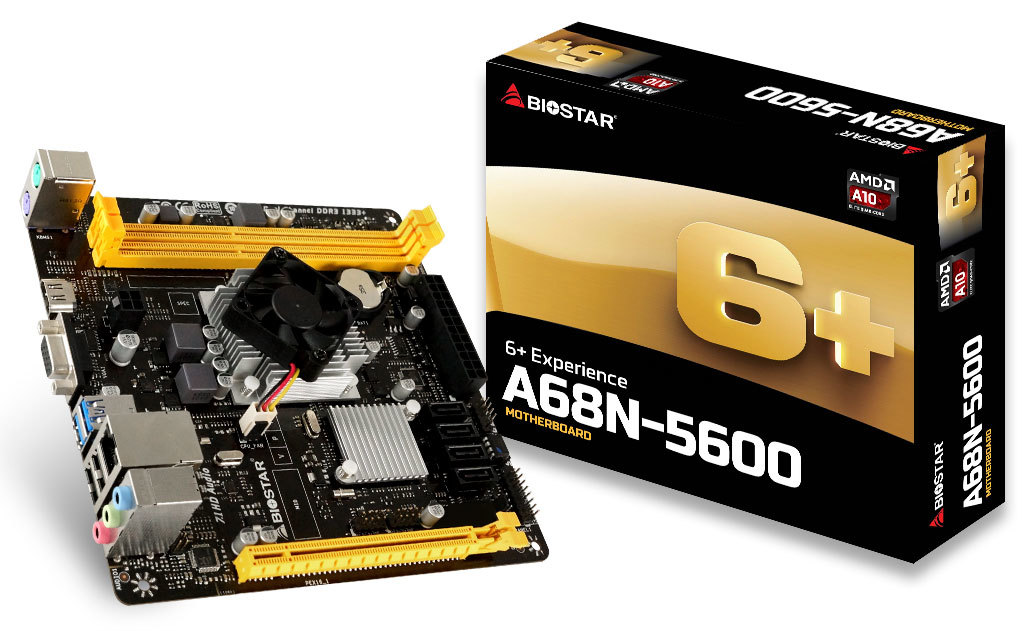 Biostar a68n 5600 нет изображения