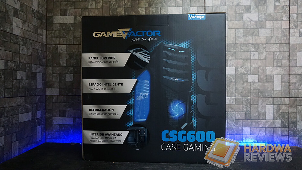 GameFactor CSG600 Case Gaming ATX