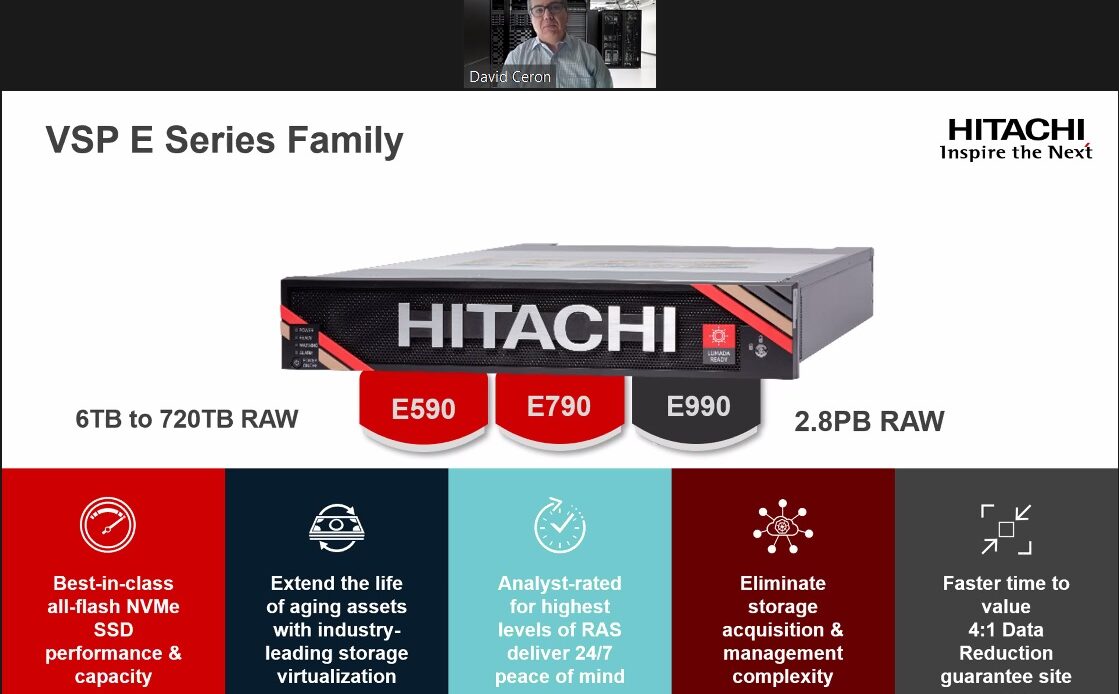 Hitachi Vantara proporciona almacenamiento ágil y automatizado para empresas de cualquier tamaño