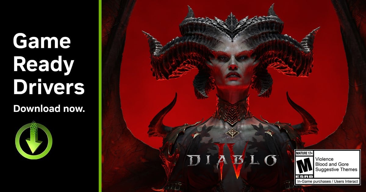 NVIDIA Game Ready Diablo IV