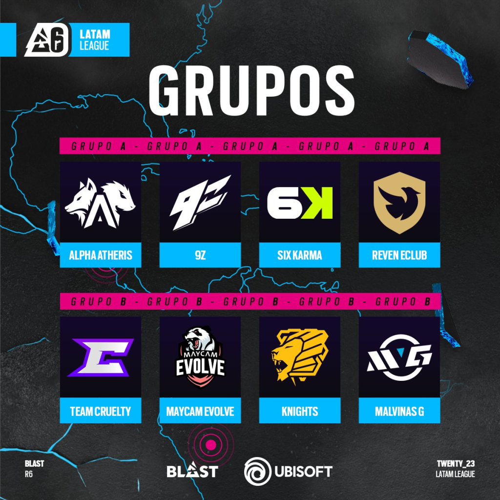 🔴 LIVE - KNIGHTS [0] vs [1] ALPHA ATHERIS, LATAM LEAGUE, BLAST R6 STAGE  02